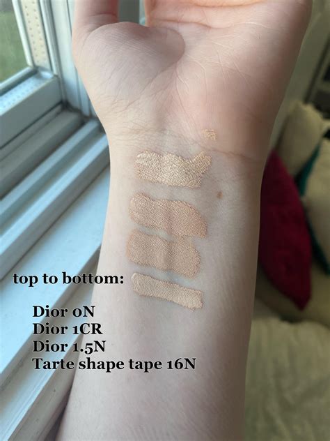 0.5n dior|dior forever undertones.